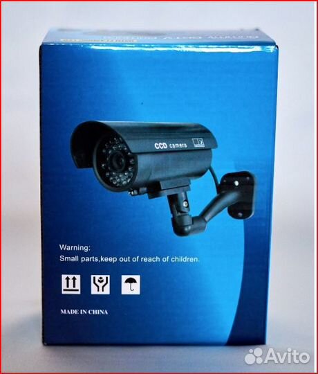 Муляж камеры видеонаблюдения с LED подсветкой