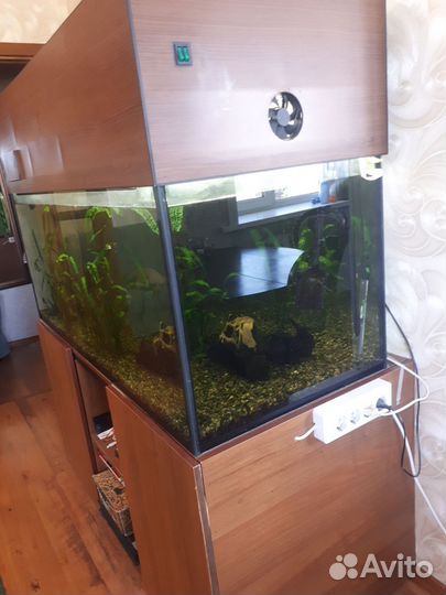 Аквариум с тумбой