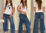 Новые широкие джинсы guess оригинал