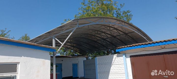 Заборы ворота навесы