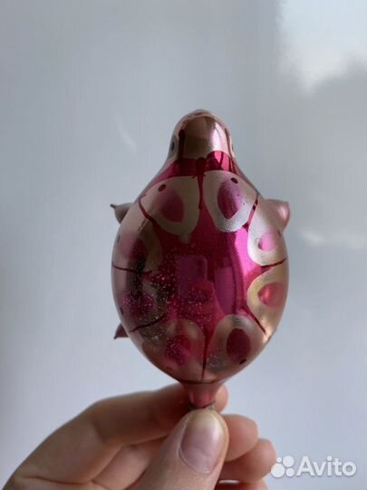 Елочные игрушки СССР Черепаха