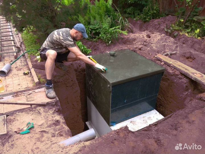 Септик эко Урал 4 выгребной