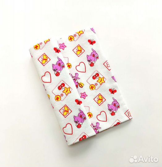 Пелёнки детские фланелевые для девочки мальчика