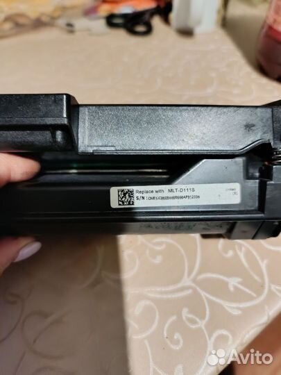 Оригинальный катридж samsung пустой