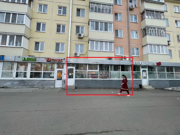 Помещение 57 м² 1этаж, 1 линия ост Даурская