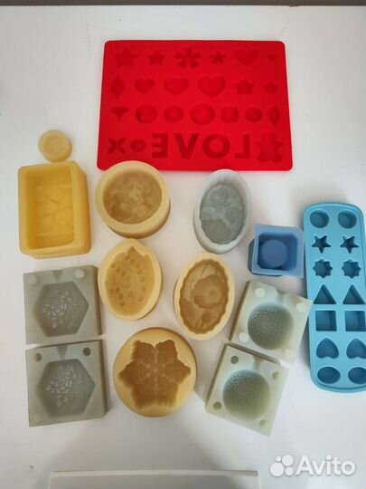Формы для мыла силиконовые