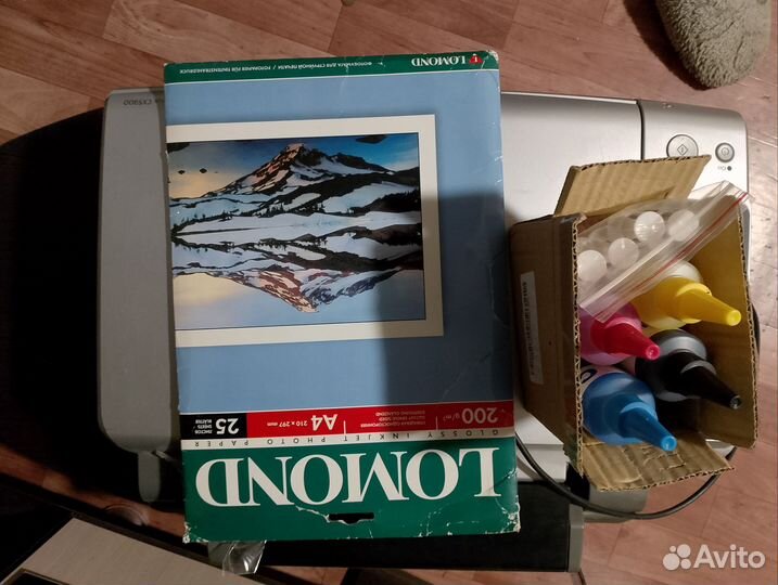 Цветной струйный мфу принтер epson