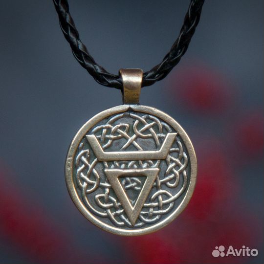 Кулон Знак Велеса, славянский символ