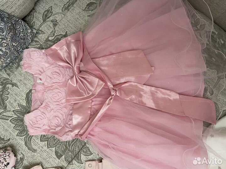 Вещи пакетом на девочку до года