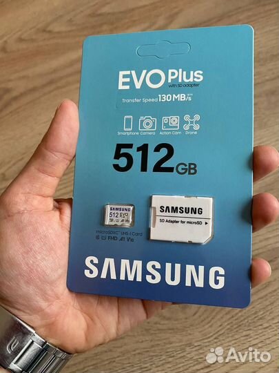 Карта памяти 512Gb Micro SD Samsung с доставкой