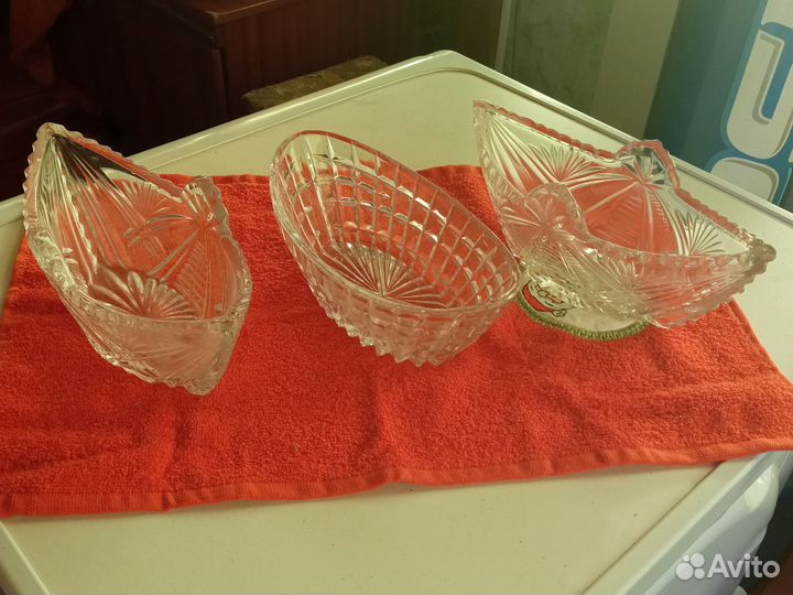 Хрустальная конфетница