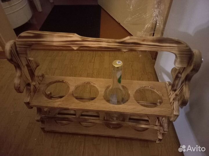 Подставка под бутылки новая