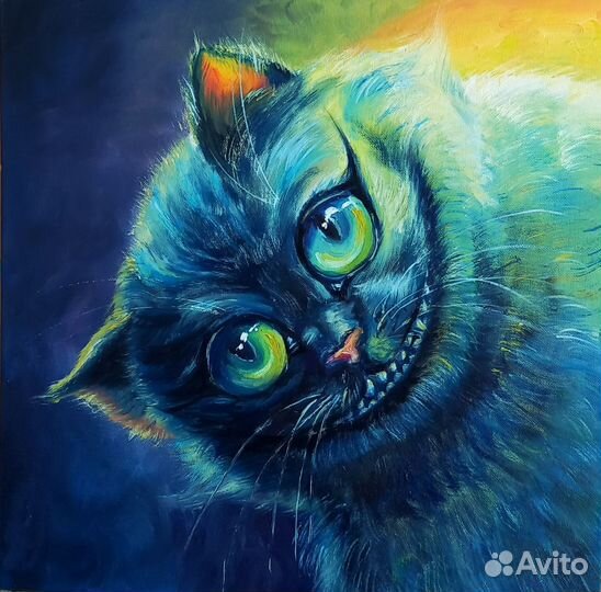 Пара картин Шляпник и Чешир