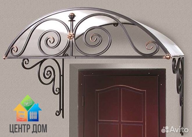Козырёк арочный Монарх