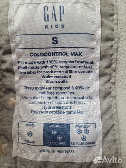 Куртка зимняя для девочки.GAP Kids