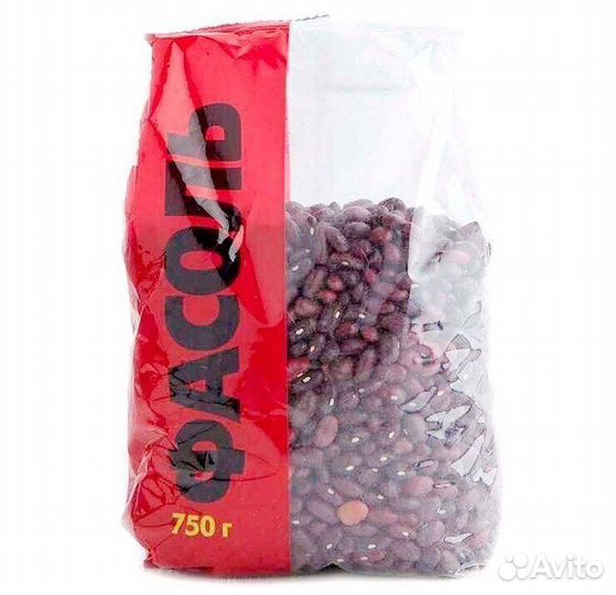 Фасоль Надежда Красная 750г (опт)