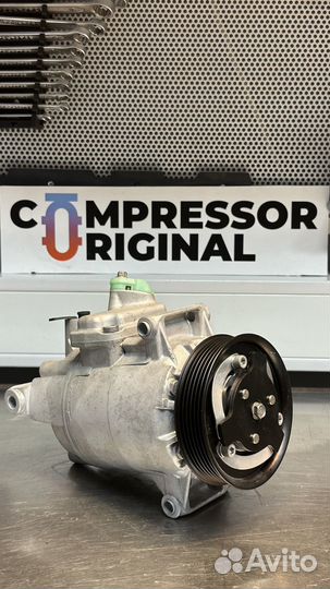 Компрессор кондиционера Volkswagen Jetta 6