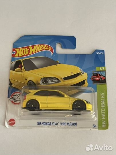 Hot wheels honda