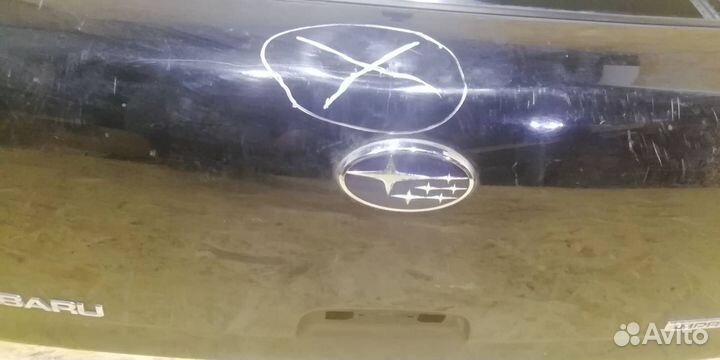 Крышка (дверь) багажника Subaru Impreza 2 (GD/GG)