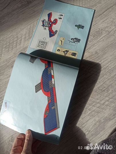 Инструкции к lego, Лего инструкция Spiderman