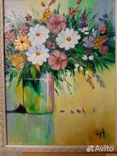 Картина маслом, акрилом, скульптурная живопись