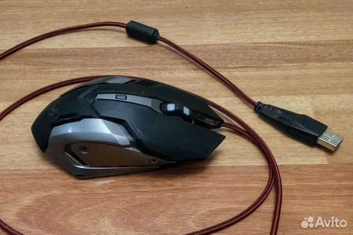 Игровая мышь с LED подсветкой