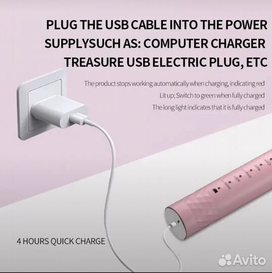 Электрическая зубная щетка