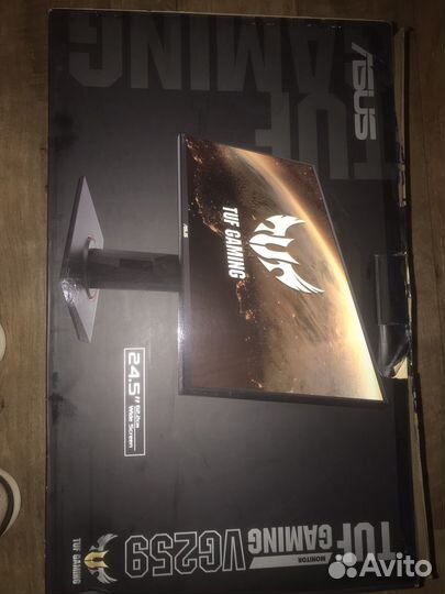 Монитор asus tuf gaming vg259q