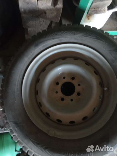 Зимняя резина на штампах r13