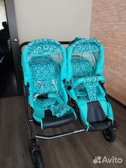 Коляска для двойни