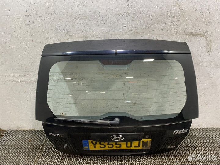 Подсветка номера Hyundai Getz, 2005