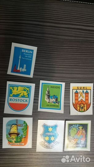 Коллекция 7шт. переводилок Гермнская Дем. Респ