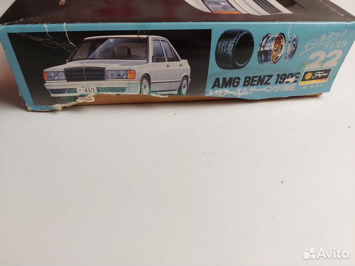 Сборная модель 1/24 Fujimi Mercedes-Benz AMG 190E