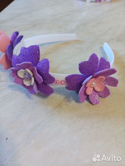 Заколки,ободки для девочек ручной работы