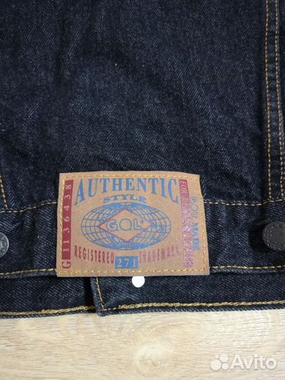 Джинсовая Жилетка authentic style 128 см