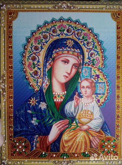 Икона стразами