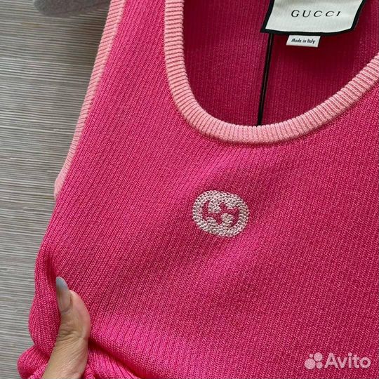 Майка топ женская Gucci