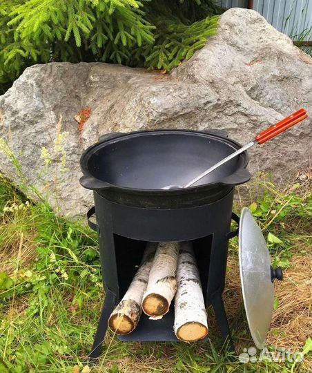 Казан чугунный / Печки для казана