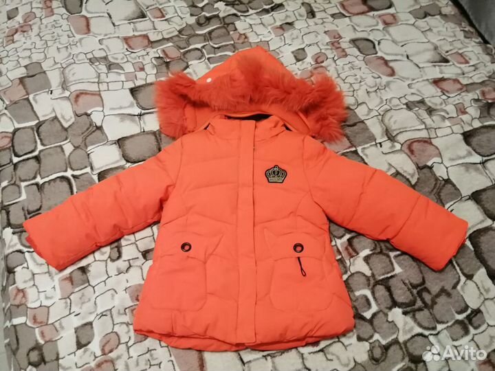 Продам зимний костюм на девочку