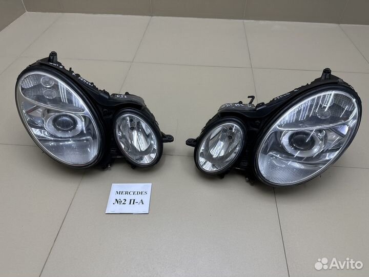 Фара левая ксенон Mercedes E-Class W211 Дорест