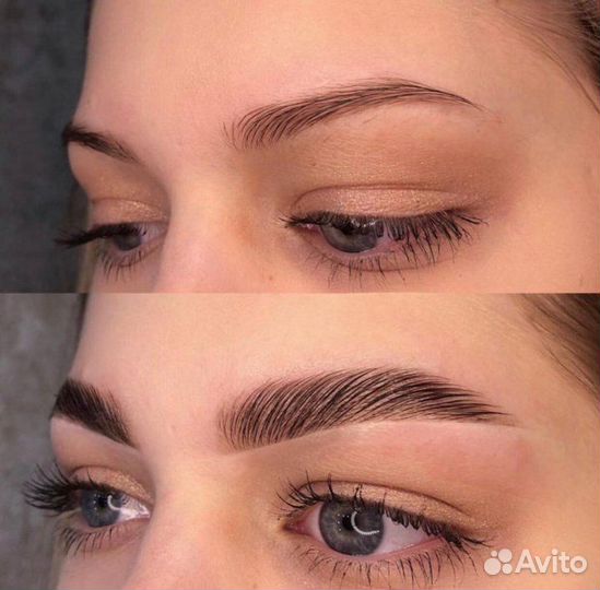 Художественное оформление бровей, Ламинирование