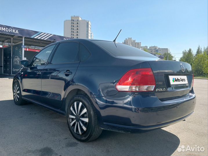 Volkswagen Polo 1.6 AT, 2014, 217 000 км