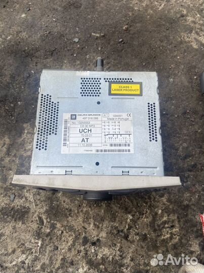 Штатная магнитола Opel Astra H