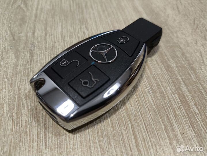Новый ключ Mersedes рыбка