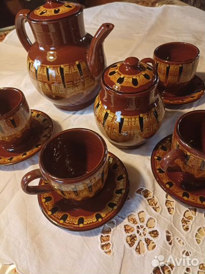 Кофейный сервиз керамика