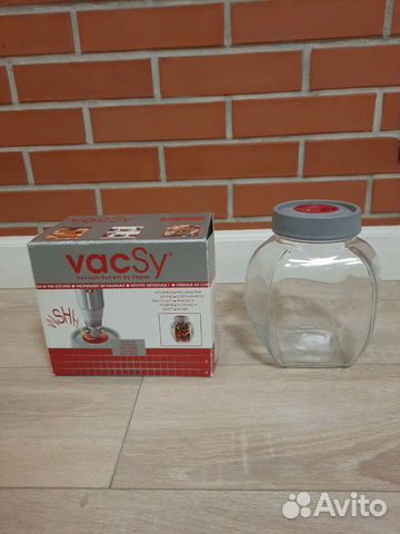 Zepter VacSy VG-021-1 Стеклянная емкость текси