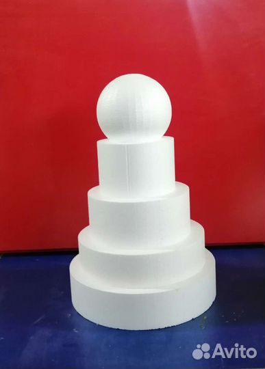 Подложка (ярус) для тортов из пенопласта
