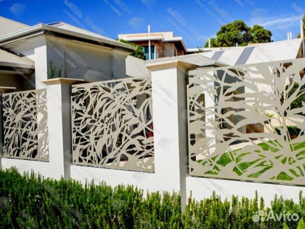 Забор металлический