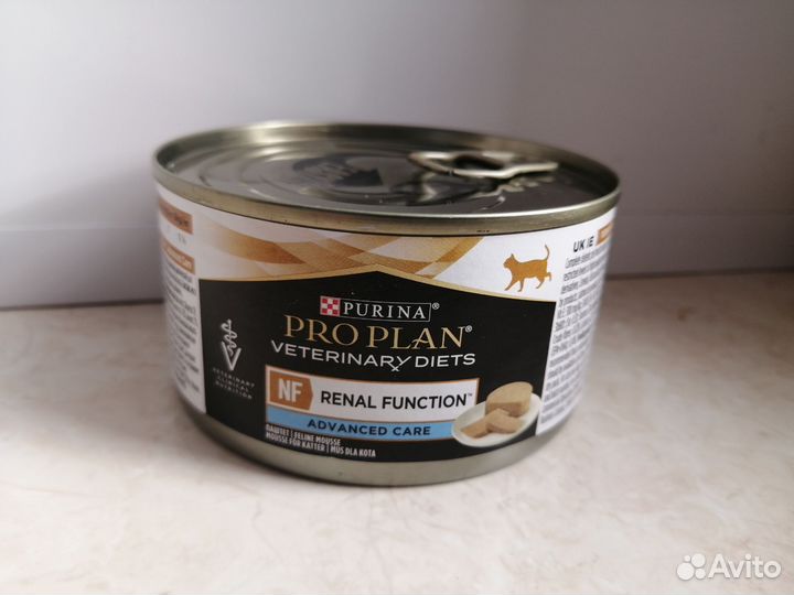 Purina Pro Plan renal для кошек 18 банок