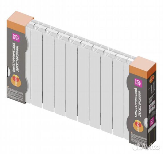Радиатор 500/90 12 секций двухсторонний биметалл б
